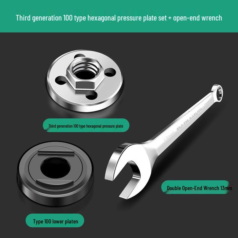 Universal Flange Cover & Nut for Angle Grinder Polishing and Cutting