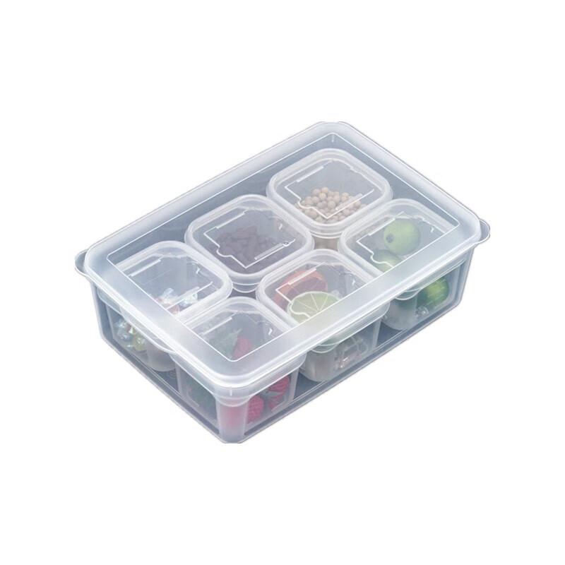 6-Compartment Food Sample Preservation Box