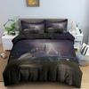 3D Airplane Printed Bedding Set Kids Adults 2/3pcs Duvet Cover With Pillowcase Comforter Bedding Quilt Cover Luxury Bedding Set