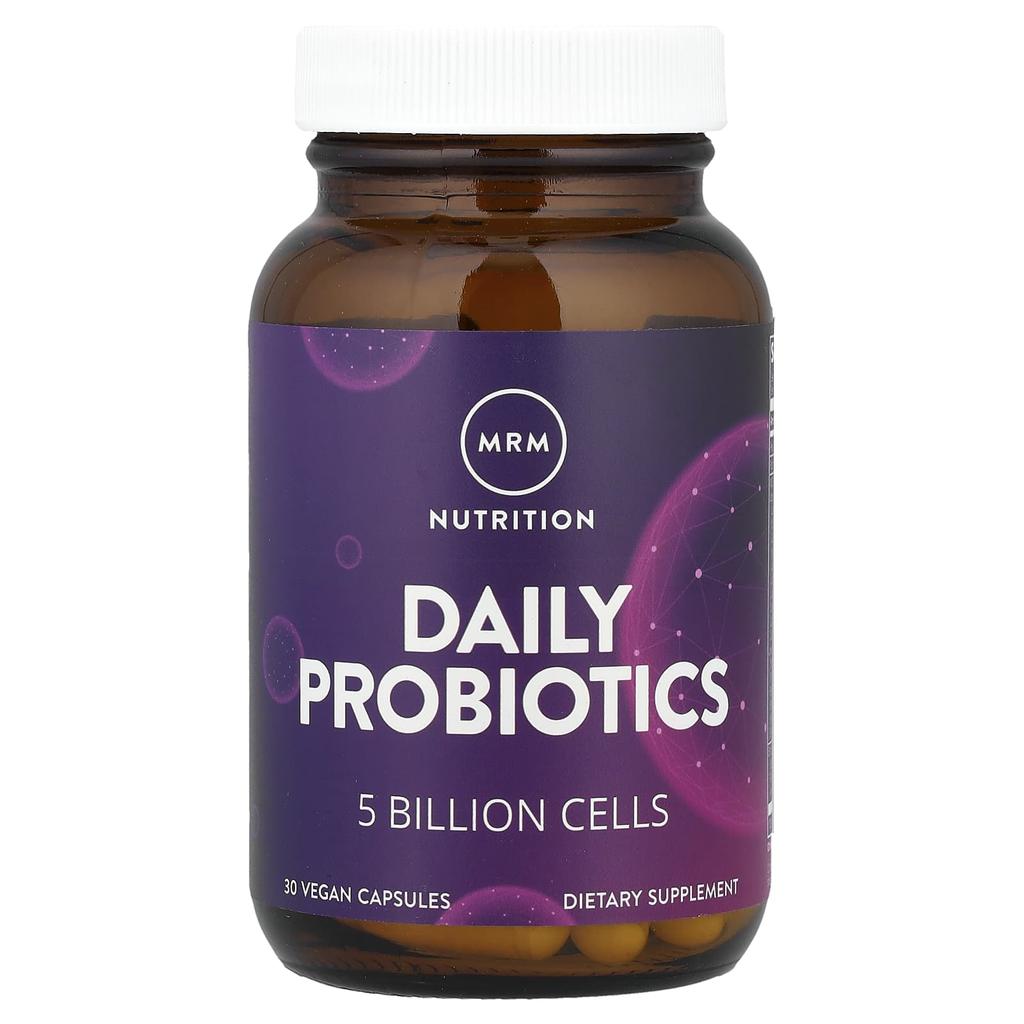 Nutrition, Daily Probiotic, 5 Billion Live Cultures, 30 Veggie Caps
