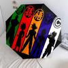 1 PC Automatic Folding Umbrella - Dragon Ball Pattern Portable Foldable Design With 8 Ribs Christmas Birthday Gifts