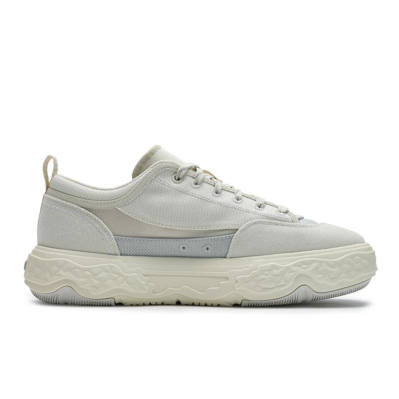 Fila Rock Casual Low-Top Canvas Shoes Men Sneakers Yellow Gray F12M522303FPS