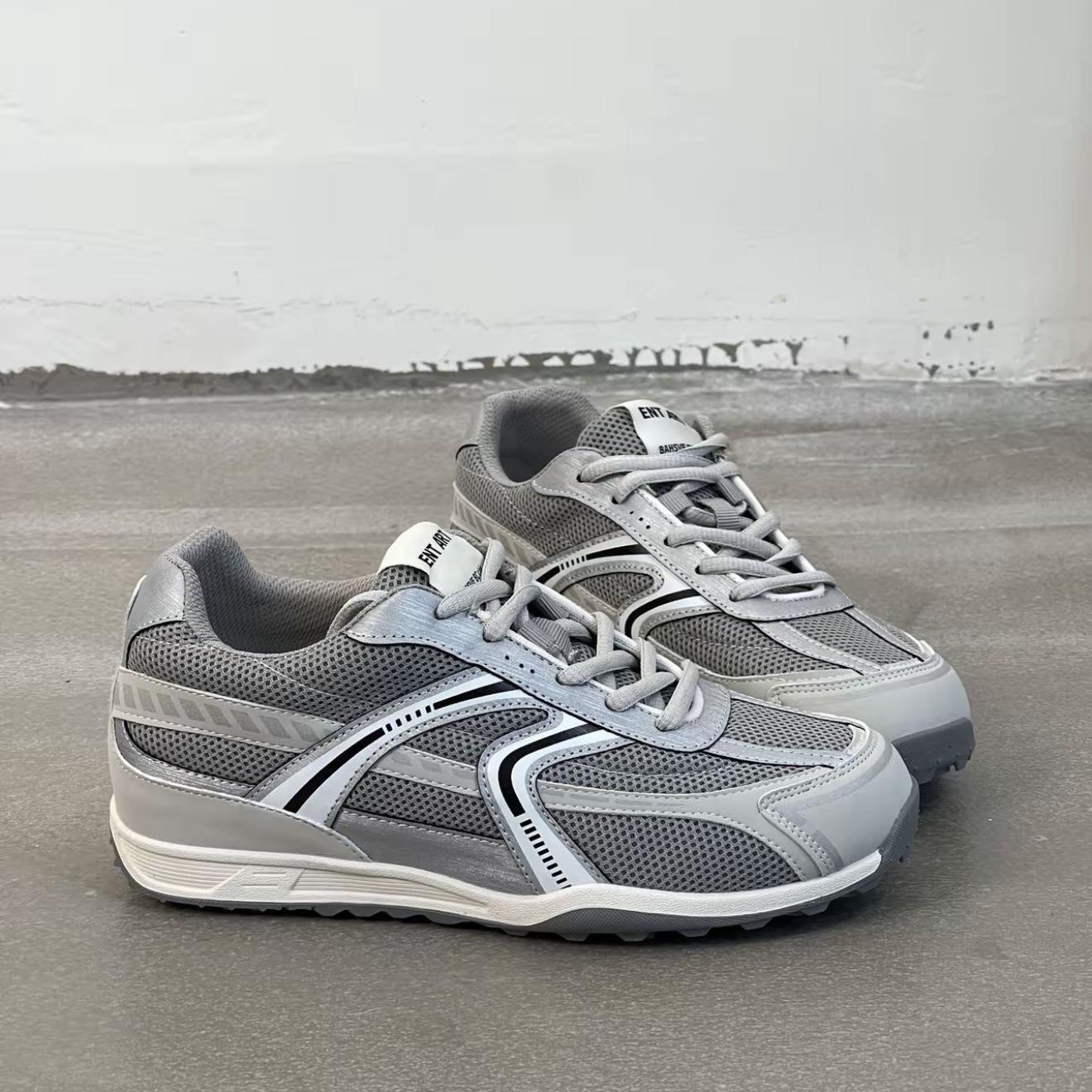 

Absorbent film bottom dad shoes spring and summer 2025 new heightening breathable mesh retro versatile sports and leisure shoes women 40 серый