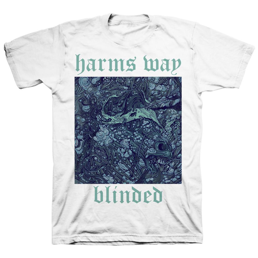 

Harm#039s Way Blinded White TShirt Tee Unisex S5XL ZL906 Unisex T-Shirt L