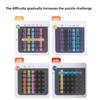 Wooden Montessori Educational Toys Rainbow Smart Stick Teaser Puzzle Board Game for Children Adults Logic Training Toys Girls