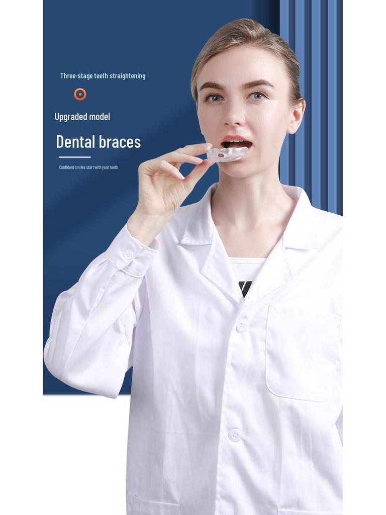 Adult Invisible Mouthguard for Protruding Teeth and Teeth Grinding