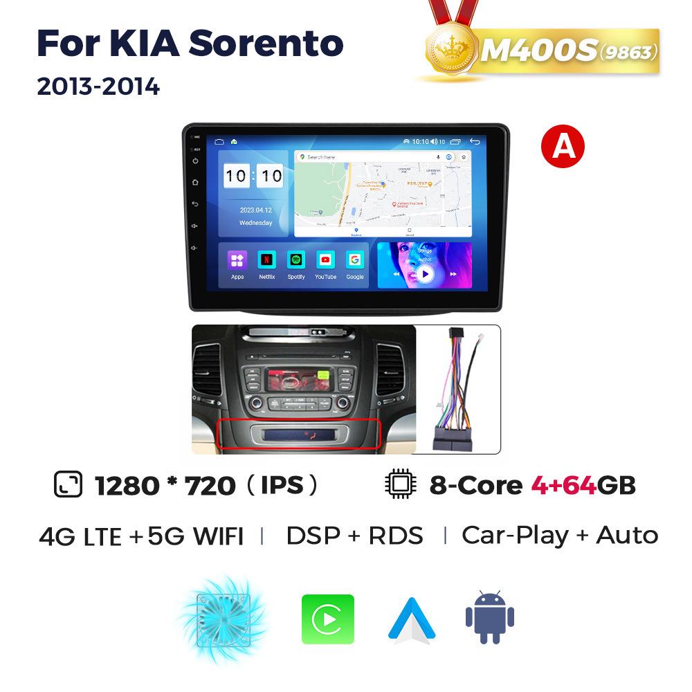 Android Navigation & CarPlay System for 2013-2014 KIA Sorento Central Control