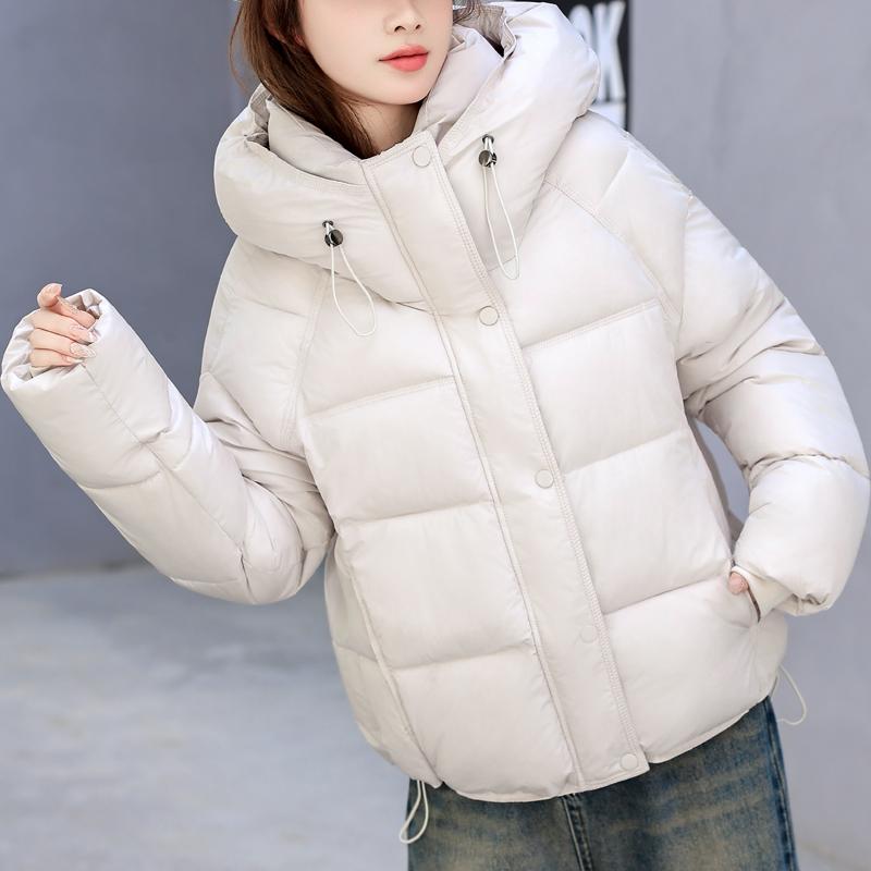 Fashion Women's Coats Winter Short Parkas Hooded Casual Loose Thick Warm Outerwears Women Jackets