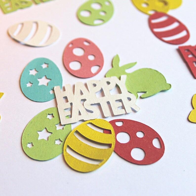 Easter Celebration Confetti - Festive Desktop Decoration