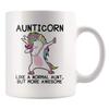 New Unicorn Aunticorn Ceramic Coffee Mug Water Cup Aunt Foreign Trade Unicorn Mug