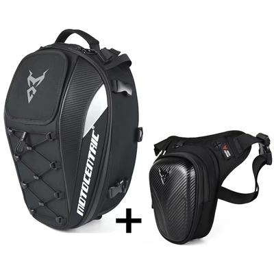 Bolsa para motocicleta, impermeable, para piernas, laterales, mochila, multifunción, para asiento trasero, alta capacidad, para exteriores, para Cafe Racer