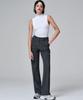 MALOUPE 2131 Stretch Slim Bootcut Pants (Dark Gray)