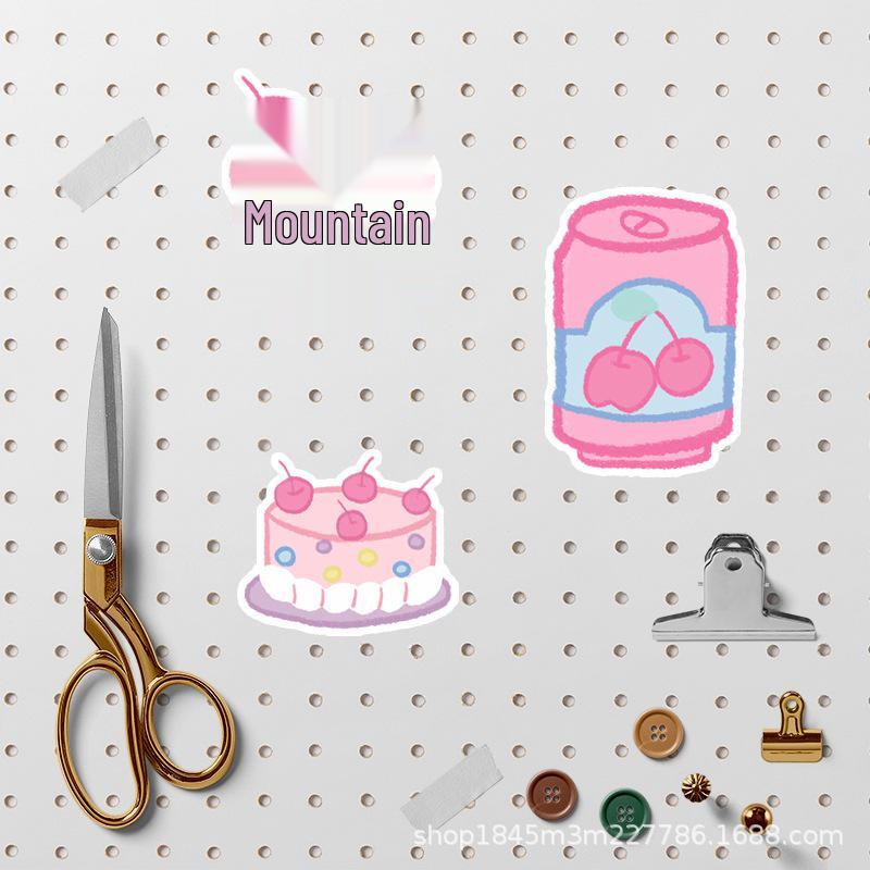 40 Non-repeating Waterproof Girly Planner & Album Stickers