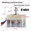 AEE4-6 Line Oblique Ear Washing Machinetimer 68Mm Center Hole Distance 90 Degree Switch Shaft