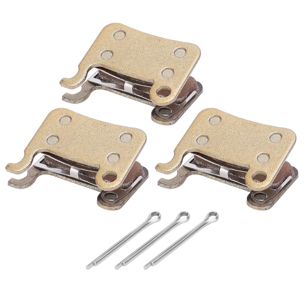 3 Perechi Plăcuțe Frână Disc Bicicletă Montană M965 Metalice BB7 Electromobil