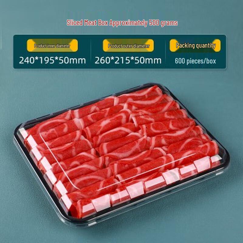 Одноразовые коробки для упаковки рулетов из баранины и мяса Shixun