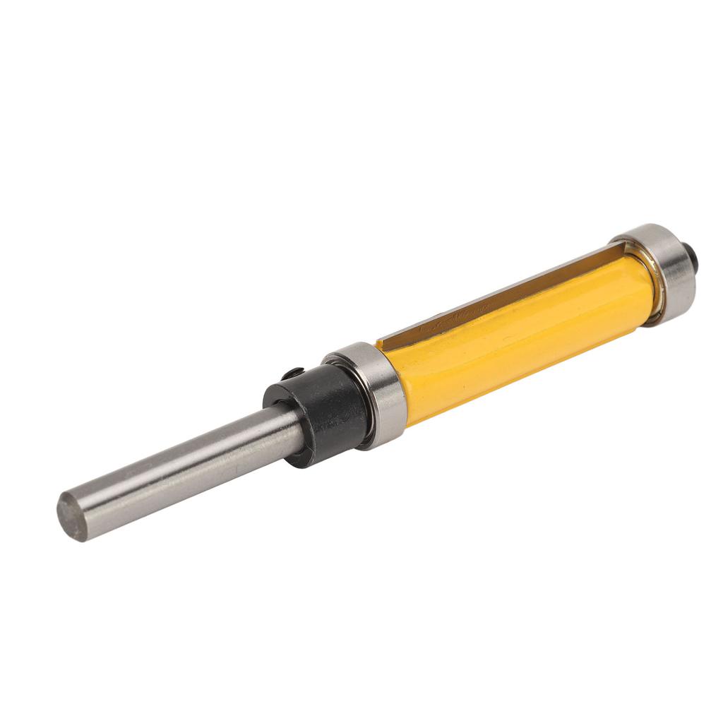 Freza de finisare cu coadă rotundă de 14 inchi, cu rulmenți dubli, unealtă cu tăietor din carbură pentru prelucrarea lemnului