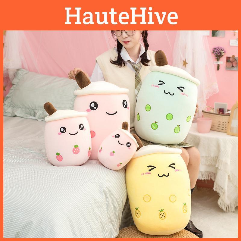 Strawberry Adorable 50cm Milk Tea Plush Toy Creative Soft Doll Pillow Cushion Kids For