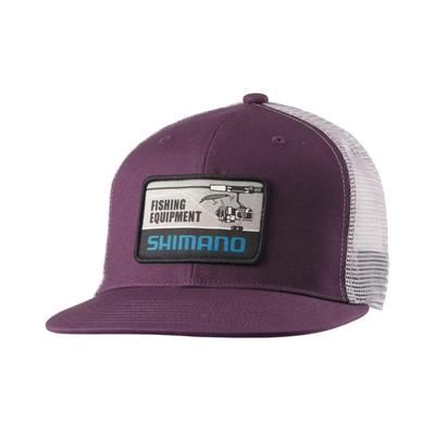 Graphic Flat Mesh Cap Purple L CA-067Y