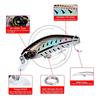 Japan Design Tackle Crankbaits Fish Hooks Winter Fishing Minnow Lures Slowly Sinking Minnow Baits