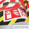 Haisdike Fire Safety Warning Floor Stickers