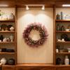 Living room home decoration artificial plant garland gardening door decoration wreath eucalyptus grass ring