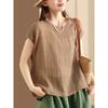 2026 Summer Women's Loose Fit Solid Color Short Sleeve Pullover Top