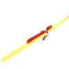 5pcs Cat Funny Stick Simulation Mouse Feather Rod Elastic Dangler Wand Teaser Playing Toy Interactive with Ring Bell