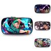 Durable One Piece Wano Themed Zoro Luffy Student Pen Bag With Prints