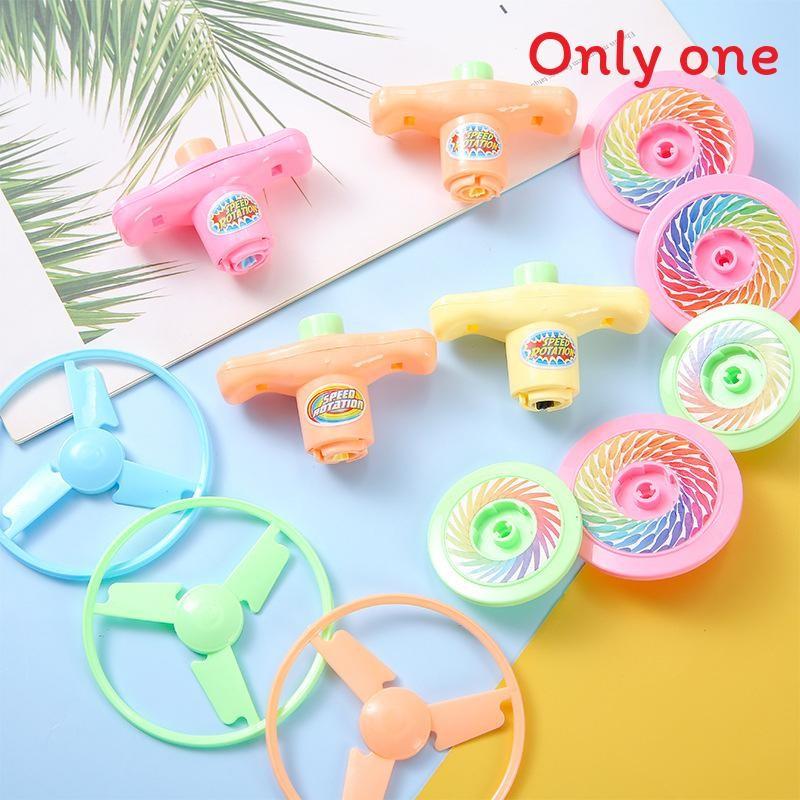 Toy Gyroscope Plastic With Bubble Push And Spin Features For Gift Relaxation