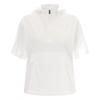 Shop   Women Hooded Half Zip Outdoor Short Sleeve Pink Beige Lb Wsh 425