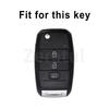 3 Buttons Shell Fob For Kia Rio 3 K2 Ceed Cerato K3 K5 Sorento Sportage Soul K4 Picanto Optima Forte Stinger Car Key Case Cover