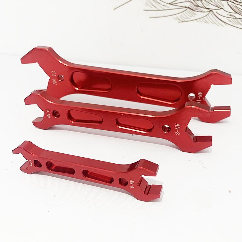 Aluminum Double End an Wrench Spanner for Fuel Oil Line Fitting Universal Repair Tool AN3 AN4 AN6 AN8 AN10 AN12