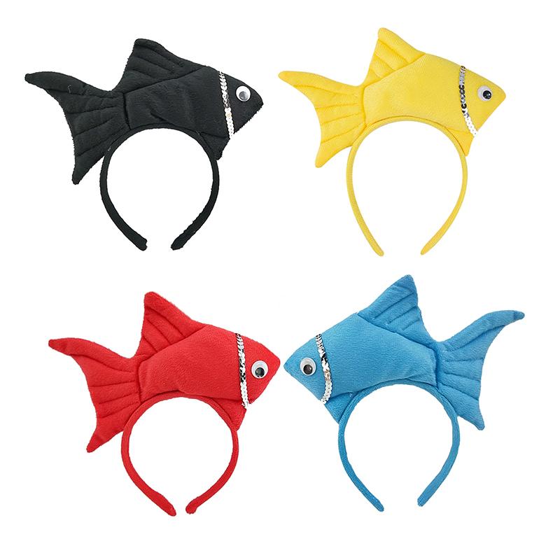 Balık Taç, Sevimli Çocuk Balık Stili Taç, Balık Kostüm Aksesuarları, Giydirme Partisi İçin Malzeme