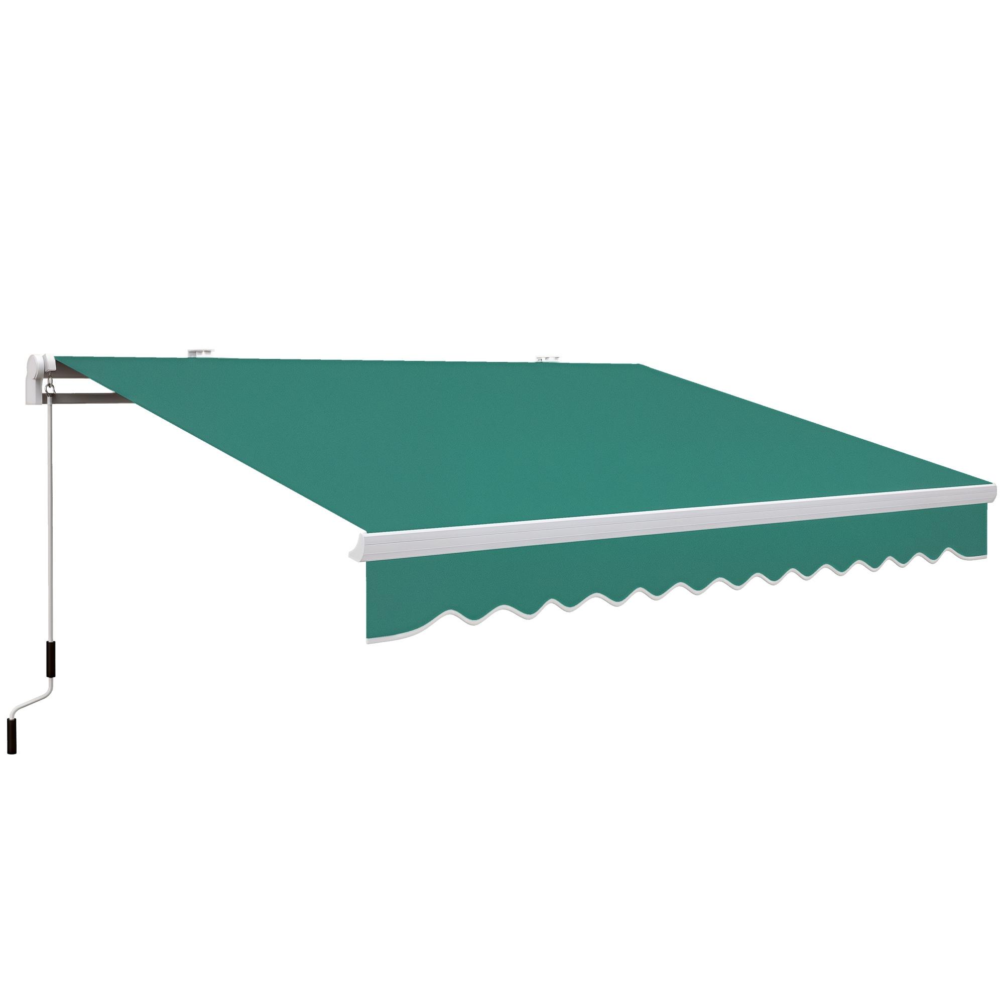 Manuālā markīze 395x245 cm ar kloķi