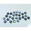 11X11MM Natural Labradorite Blue  Round Cabochon Loose Gemstone 25Pcs Lot C-1047