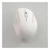M-SH11MBSKXWH (White) USB Wireless Bluetooth 3-Button Wireless Mouse, Size Small
