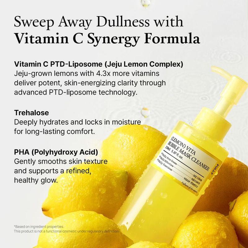 FULLY - Lemon Vita Bubble Mask Cleanser