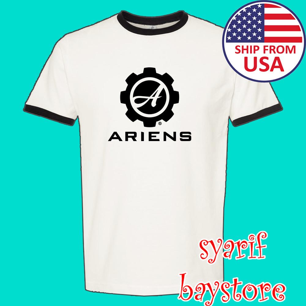 Ariens Tractor Men#039;s Ringer Black Size S to 3XL Unisex T-Shirt XXXXL