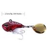 Hengjia Vib Spinner: Rotating Artificial Lure for Sea Bass & Culter