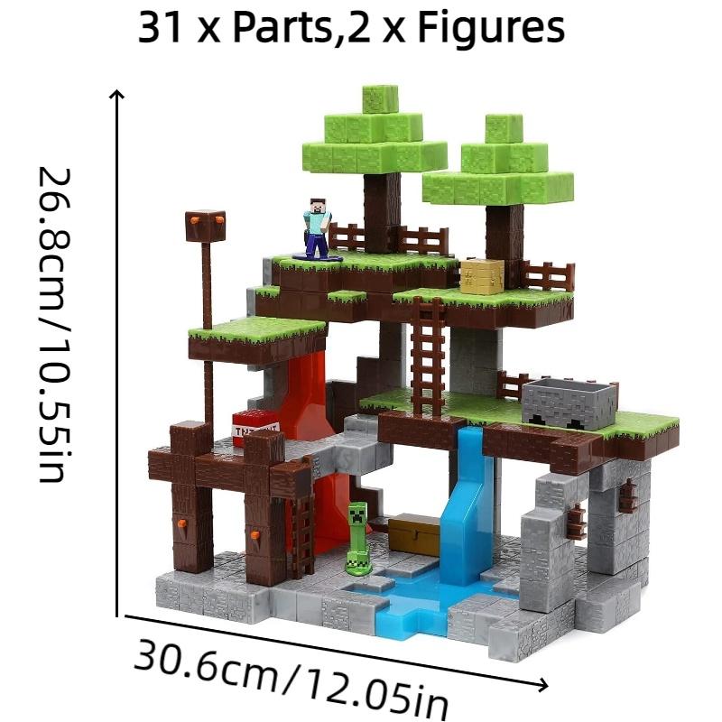 

My World Nano Castle Alloy Action Figure Model Metal Collectible Toy 75 Characters