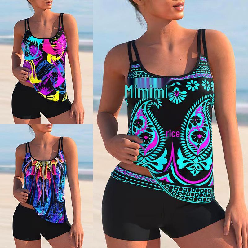 

2024 Trendy Split Swimsuit for Beach & Hot Springs Swimwear L