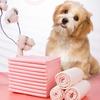 Pink Thicken Dog Urine Pad Water Absorbing Sanitary Mat Disposable Puppy Training Pee Pads Quick Dry Surface Mat Clean Cushion Cat Production Mattress