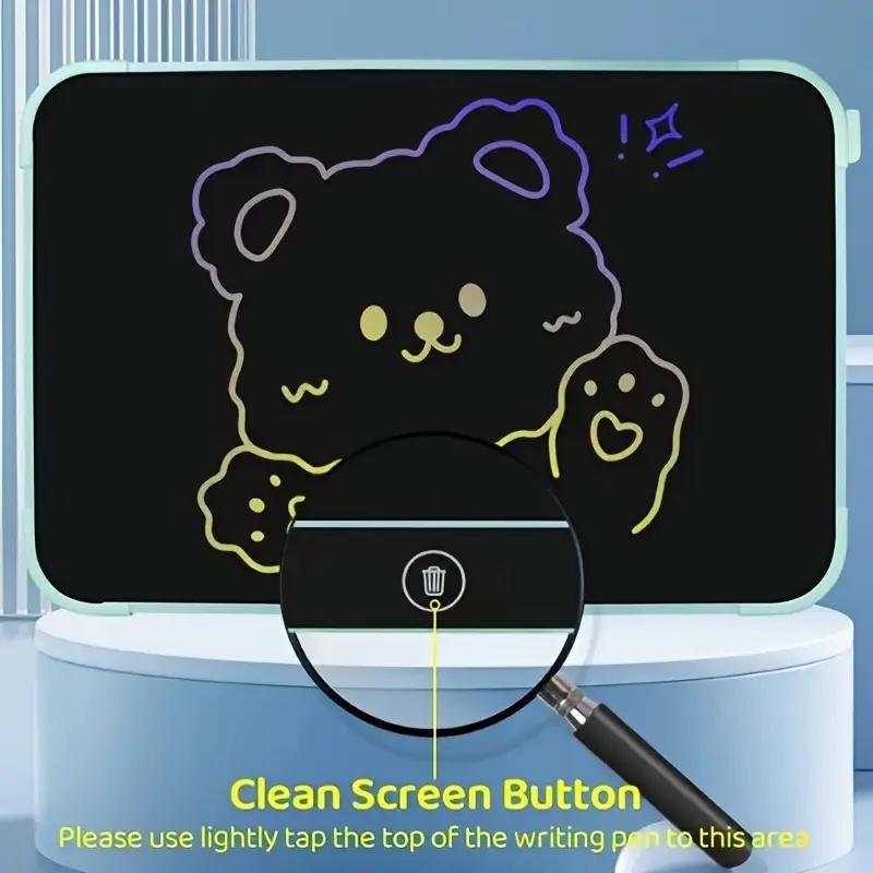 13-Inch Large Lcd Writing Board One-Button Erase Drawing Pad Graffiti Painting Plaything Educational Learning Electronic Writing Board
