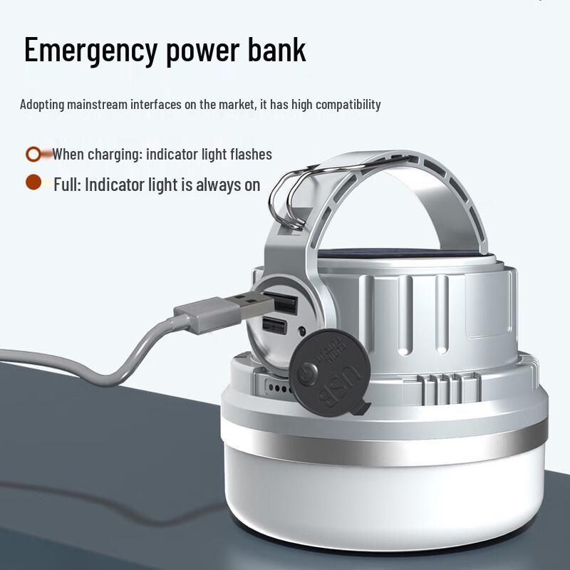 Portable Solar LED Camping Lantern