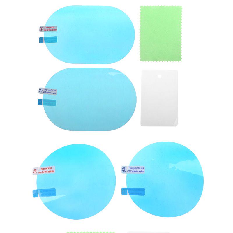 Rain Film Rearview Mirror Protective Film Anti Fog Membrane Anti-glare Rainproof