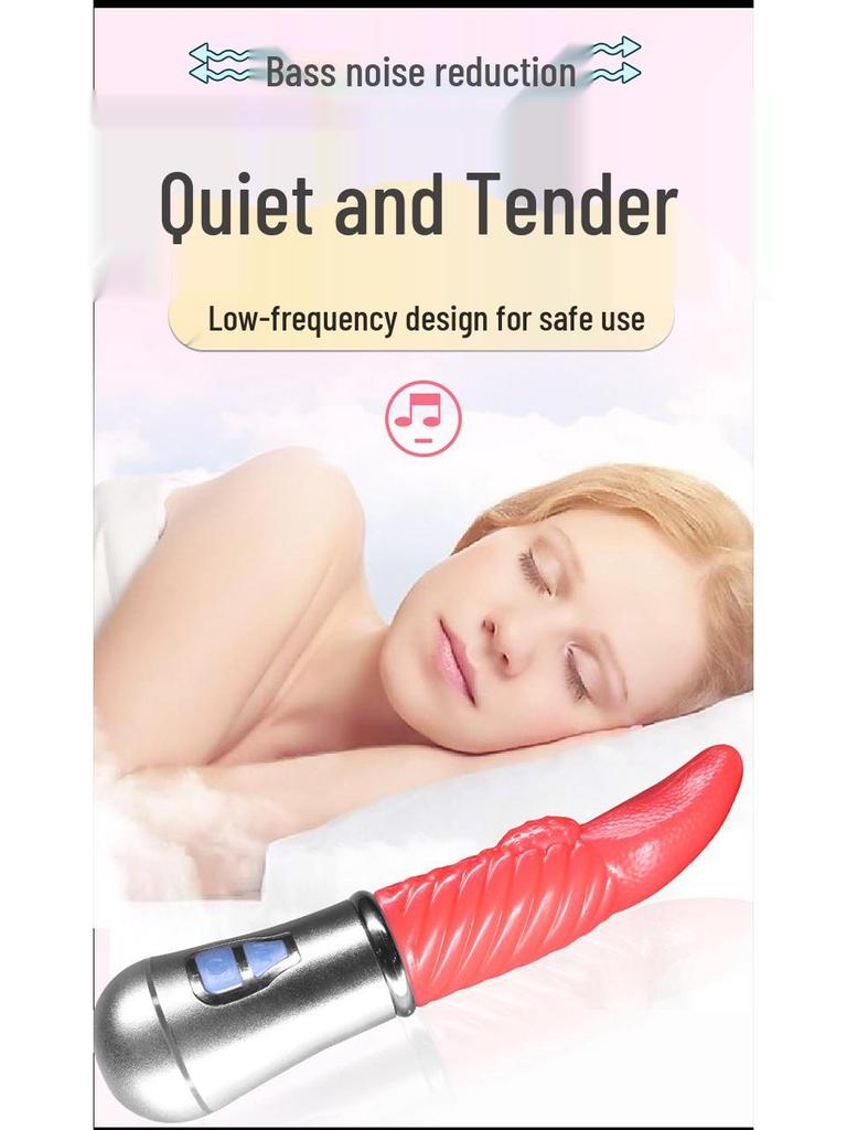 Long Love AV Telescopic Vibrator - Dual Vibration Massage Stick for Women