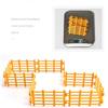 10Pcs Farmhouse Decoration Miniature Scene Fences Set for Doll House Furniture DIY Role for Play Accs Kids Interaction F