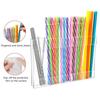 Drinking Straw Holder Organizer No Drilling Cabinet Door Mounted Acrylic Kitchen Chopstick Restaurant Straw Spoon Storage Rack