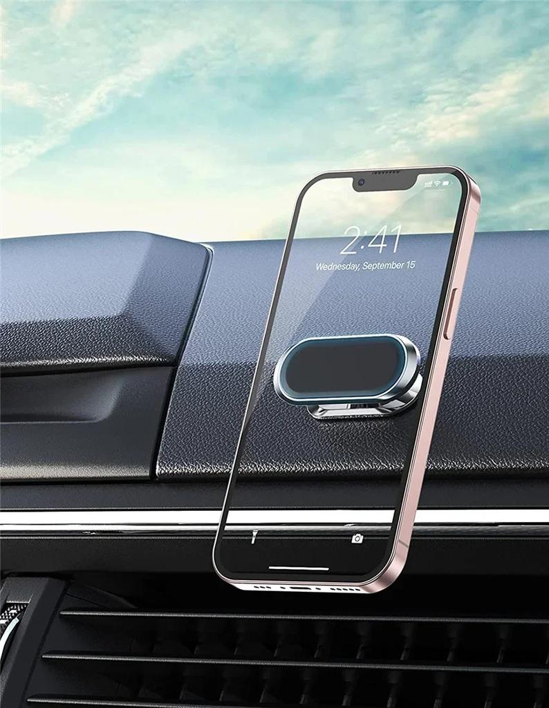 360 Rotat Car Phone Holder Magnetic Universal Magnet Phone Mount for iPhone Xiaomi Samsung in Car Mobile Cell Phone Holder Stand